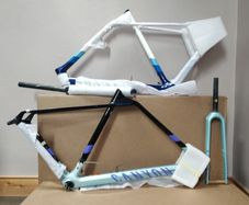 2 x canyon Inflite cyclocross frames gravel bike