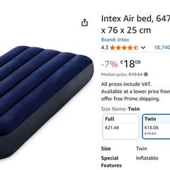 Intex Single Air Bed