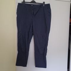Navy ladies trousers