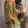 The Kooples metallic gold blouse Image 2
