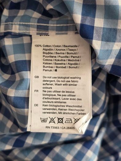 Musto Men's Gingham Shirt Size Medium
