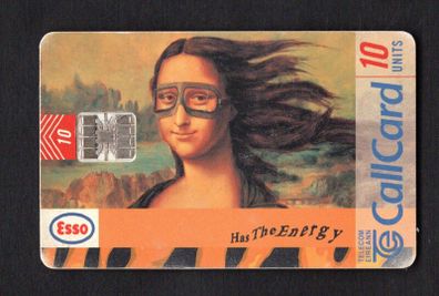 1998 Ireland 10 unit Esso (Schlumberger SC7) Call Card Used. Telecom Eireann card number 1213.