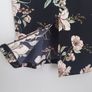 OASIS stunning black, green, peach and gold dress Image 4