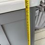 IKEA ENHET TVALLEN Wash-stnd w doors/wash-basin/tap SALJEN , grey/grey frame, 64x43x65 cm BATHROOM UNIT Image 4