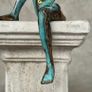 Man Deep In Thought (35cm) - Patinated Bronze Image 3