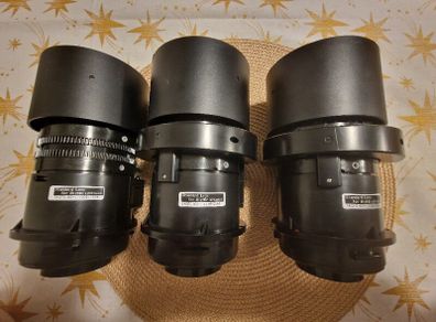 3 x Projector lens  for High Brightness  PANASONIC TKGF0160-1