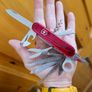 Vintage 1980s Victorinox Champion Discontinued Collectable Swiss Army Knife 91mm Image 3