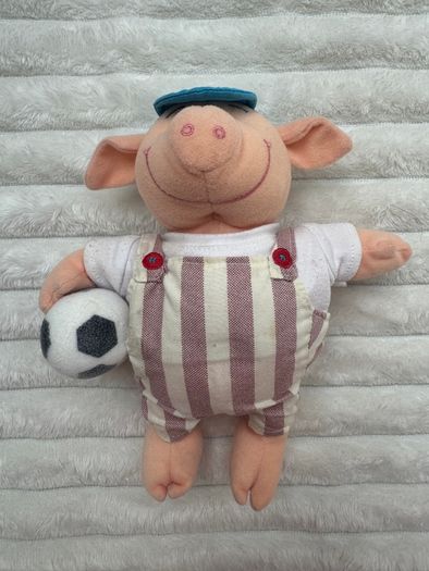 Preston Pig Vintage Soft Toy Plush Used Dirty Please see pictures