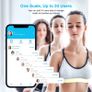 Digital Bathroom Scales Weighing Scale, High Precision Sensors Bluetooth Health Analyzer with Smart App, Body Weight Scale Image 6