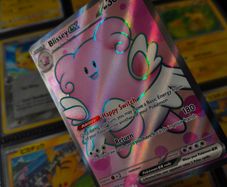 Blissey EX ! Ultra Rare ! Full Art ! from Twilight Masquerade Set ! 2024 ! Pokemon Card !