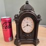 Large Genesis Heavy Cold Cast Bronze Mantle Clock Image 2