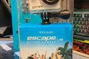 Official Kitvision Escape HD5 5MP Action Camera, 720p 30 FPS, 5 Megapixel, Waterproof Up to 30M/ New