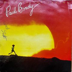 Paul Brady. Original Irish 1986 release of Back to the centre vinyl record in vg condition