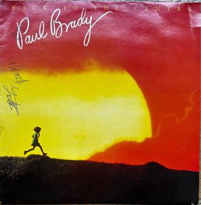 Paul Brady. Original Irish 1986 release of Back to the centre vinyl record in vg condition