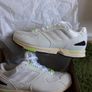 Adidas ZX 4000 Torsion Off White Hot Lime UK-8/EUR-42 EE4762 Off White/Raw White/Chalk White-2019 Image 6