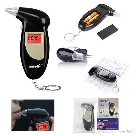 Brand New LCD Alcohol Tester Digital Alcohol Detector Breathalyzer with Backlight Display