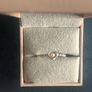 Sterling silver HHN designer pearl ring Image 9