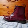 dr martens 1460 8 eye cherry red boots Size 7 eu 41 in excellent condition Image 8