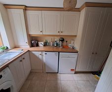 Kitchen or Utility room cabinets and counter top