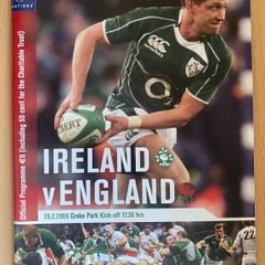 2009 Ireland v England - RBS 6 Nations Programme