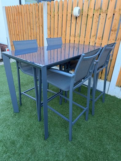 Garden Furniture - High Table & Chairs