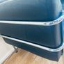 Leather & chrome 2 seater sofa Kebe 1980s Bauhaus Image 6