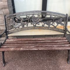 Cast Iron 2 Seater Garden - Patio Bench (2) - Can Deliver