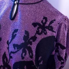 Gerwi Vintage Metallic 1980s Sweater