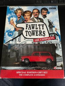 Fawlty Towers Special Edition DVD gift set with Corgi toy car