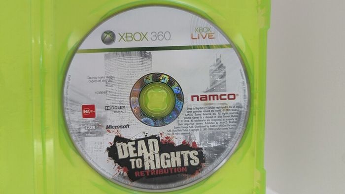 Dead to Rights Retribution Xbox 360