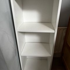 White 3 Shelf Bookcase / Storage Unit
