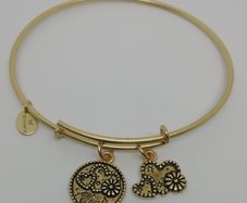 Chrysalis Aunt 14k Gold Plated Expandable Bangle New Without Tags CAN POST