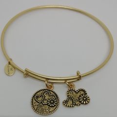 Chrysalis Aunt 14k Gold Plated Expandable Bangle New Without Tags CAN POST