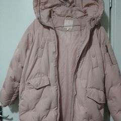 Long Pink Puffer Coat