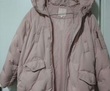 Long Pink Puffer Coat