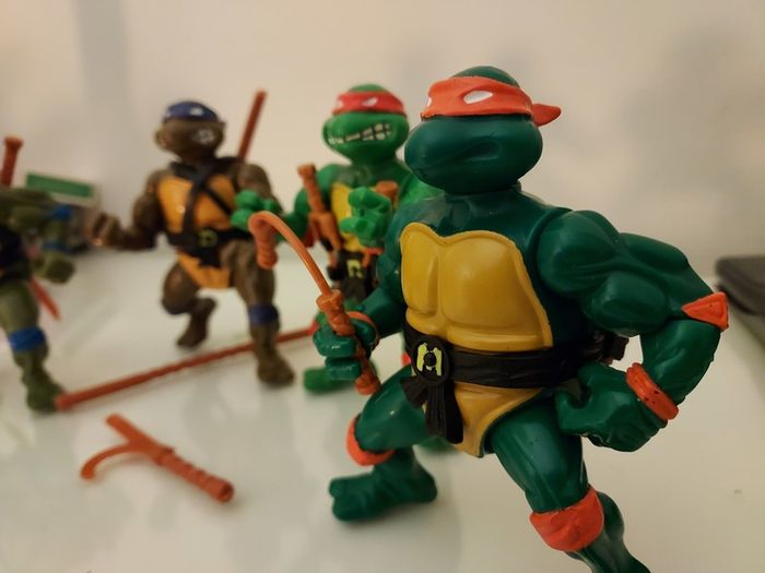 Tmnt Vintage Action figures 1988