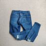 Blue Ripped jeans, as good as new, size 10 Image 4