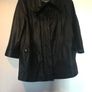 Ladies river island black leather jacket Image 4