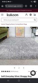 Kukoon large shaggy rug