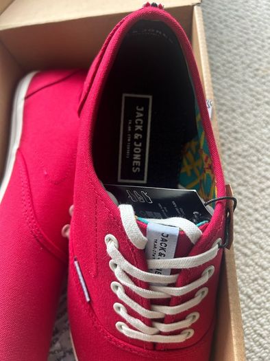 Mens Jack and Jones Canvas Size 9