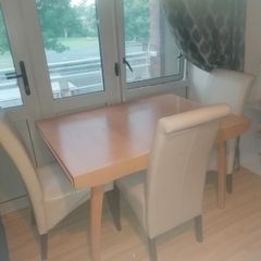 Table and chairs