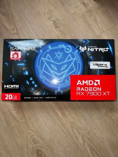 Gpu Amd Radeon 7900xt Gaming Oc Vapor-x