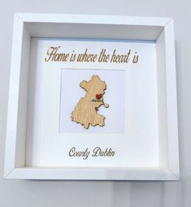 'Home is where the heart is' Malahide, Co. Dublin Frame