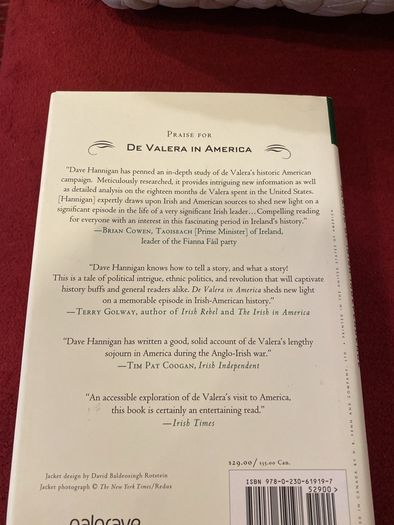 De Valera  in America