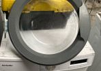 Silver Hotpoint Washing Machine Door