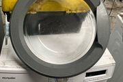 Silver Hotpoint Washing Machine Door