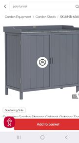 Damaged Garden Potting Table