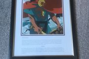 ""  Manannan  "" -  Ancient Irish Sea God - Brand New Framed Print.