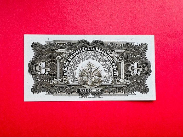 Haiti   1 Gourde   1979.  Pick  239 . ( Uncirculated )
