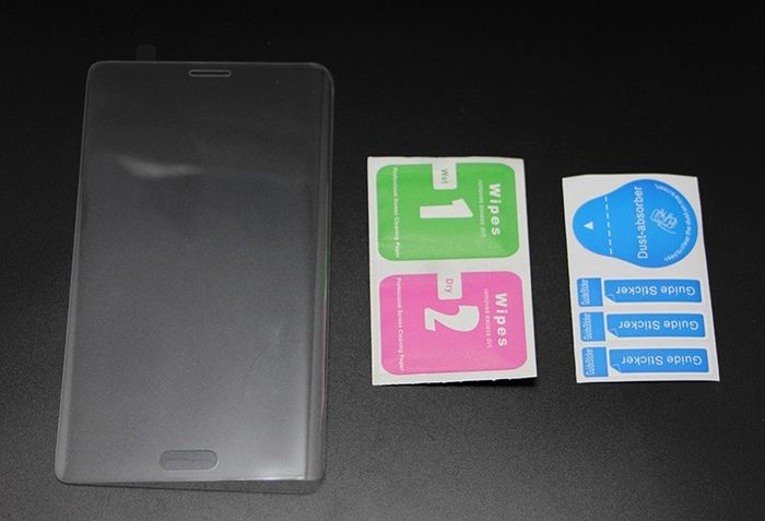 Clear Full Curved 3D Tempered Glass Protector For Samsung Note Edge N9150